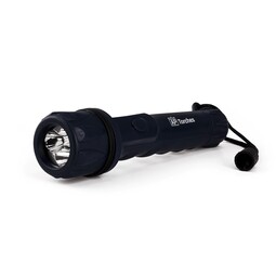3 LED Rubber Torch In Black