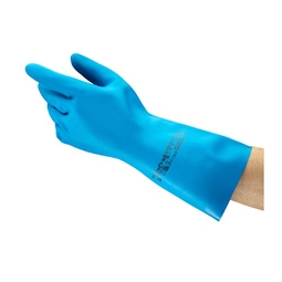 Ansell 37-501 VersaTouch Blue Nitrile Gauntlets (Case 144)